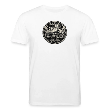 Harley davidson sportster [T-Shirt] - Grunge Badge - Chest Print