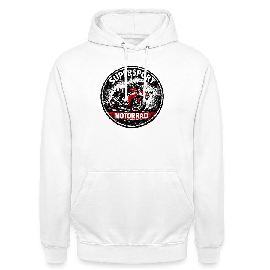 Ducati supersport [Hoodie] - Grunge Badge - Chest Print