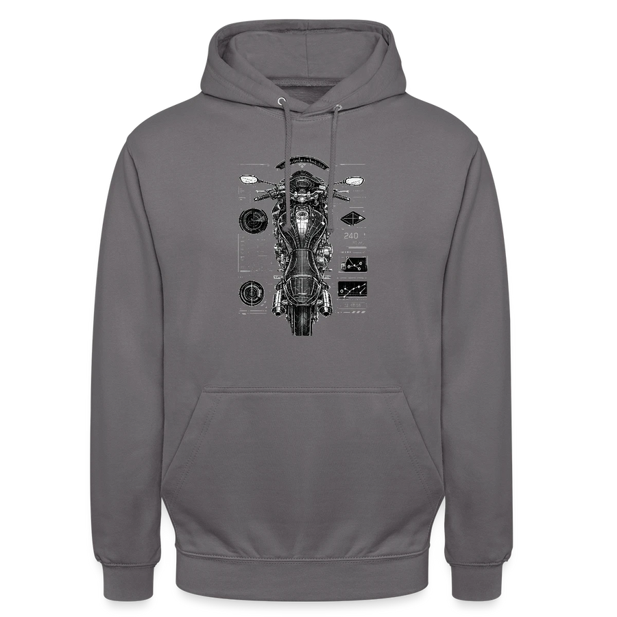 Suzuki gsf 650 [Hoodie] - Top-Down Tech - Chest Print