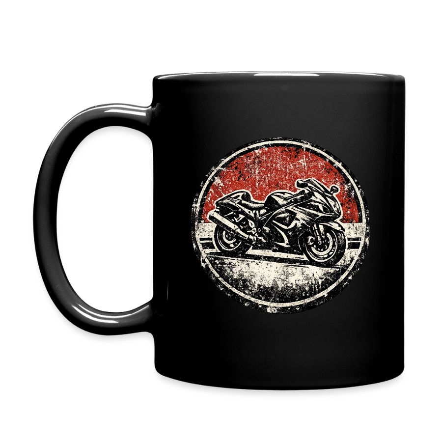 Suzuki hayabusa gsx1300r [Cup Black] - Grunge Badge - Single Sided