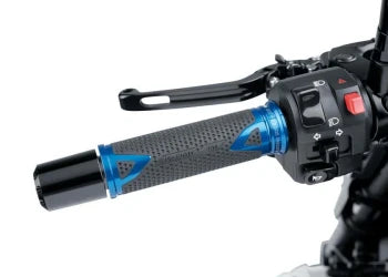 BMW F 800 GT [2017] – Short handlebar end weights with ring – black