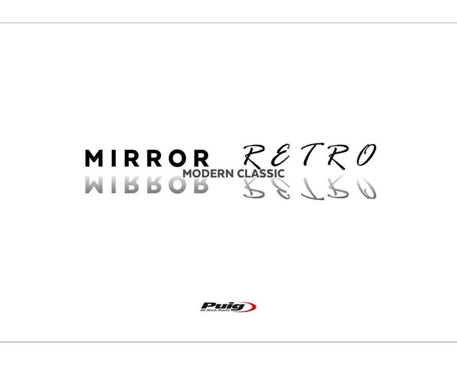 KTM 890 DUKE R [2025] – Retro rearview mirror – Anodized aluminum