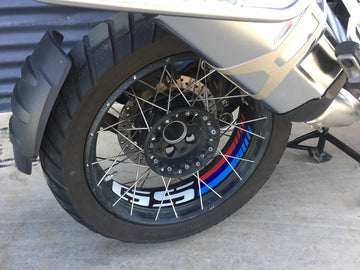 BMW R 1200 GS ADVENTURE [2018] – GS sticker sheets – black - 0
