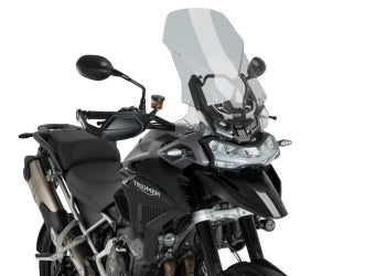 TRIUMPH TIGER 1200 RALLY PRO [2025] – Wind deflector extended – heavily tinted