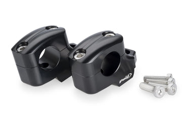 YAMAHA MT-09 Y-AMT [2024] – Pullback handlebar risers – Black - 0