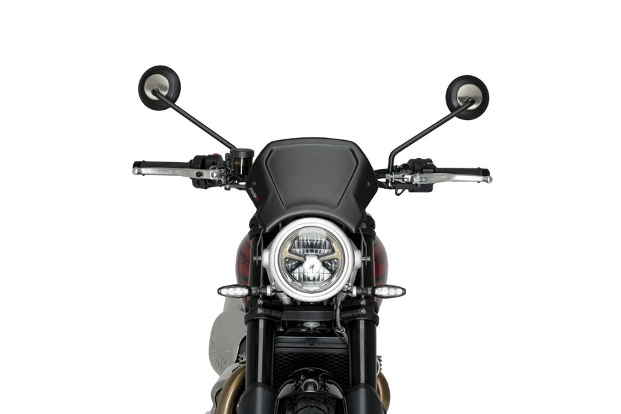 TRIUMPH SCRAMBLER 1200X [2025] – ALU faceplate – silver