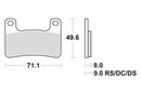 SUZUKI VZR 1800 M 1800 [2006-2017] - Dual Sinter brake pads