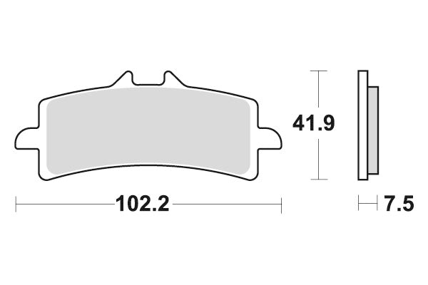 KAWASAKI NINJA H2 SX [2019-2021] - Dual Sinter brake pads