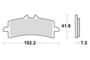 KAWASAKI Z 1000 [2021] - Dual Sinter brake pads