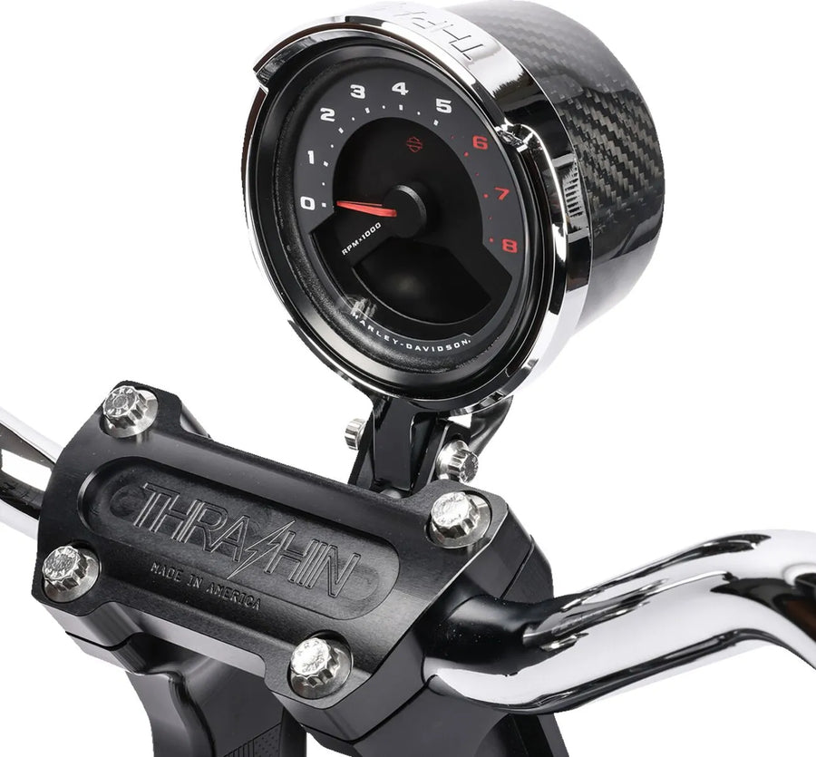 harley davidson softail [THRASHIN SUPPLY CO.] - Softail Gauge Offset Kit