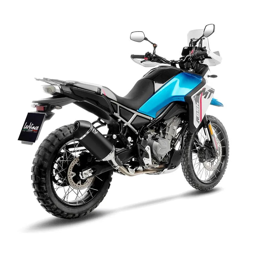 cf moto 450 [LEOVINCE] – LV-14 Black Edition rear silencer