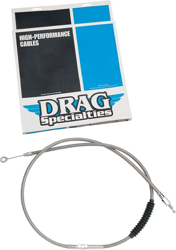 harley davidson fxwg [DRAG SPECIALTIES] - Highly efficient braided stainless steel clutch cable - 0