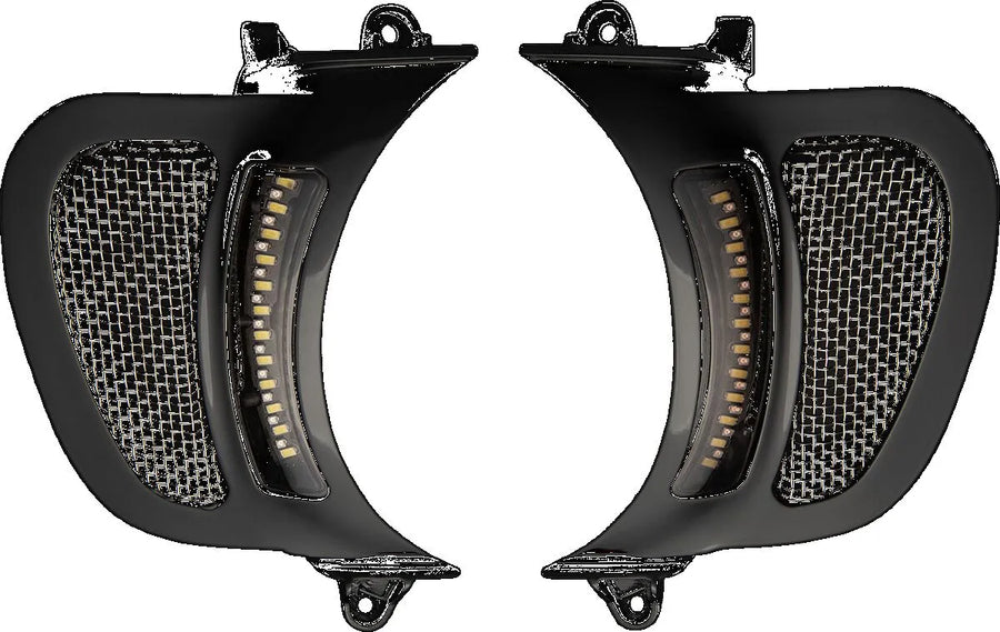 harley-davidson road glide st [CUSTOM DYNAMICS] – Genesis® 4 Dynamic LED Road Glide® ventilation inserts