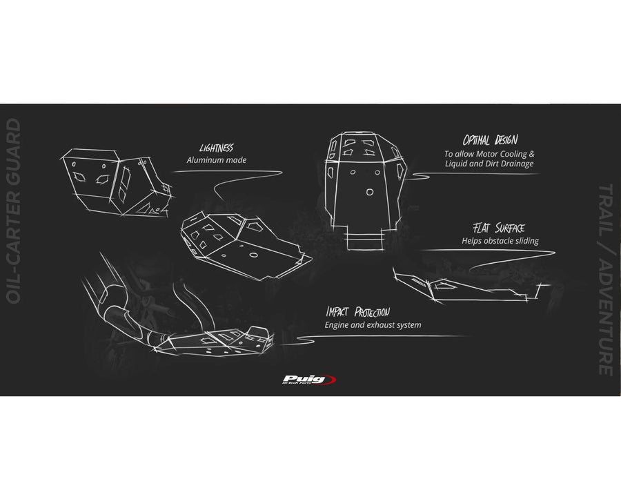 BMW F 900 GS ADVENTURE [2024] – Engine protection – Black