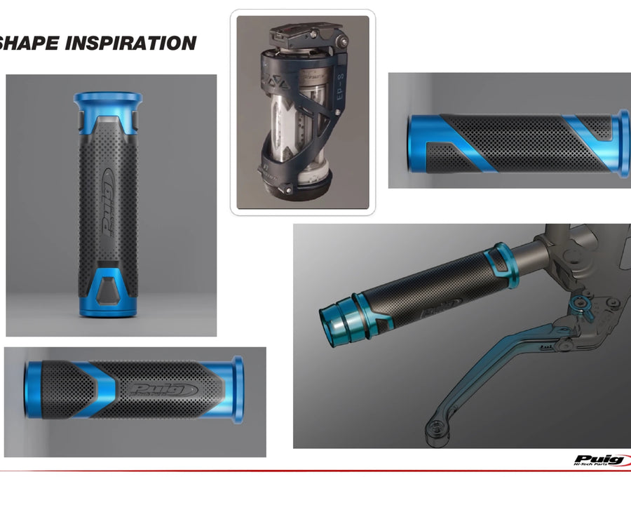 KAWASAKI Z 125 [2025] – Revving Grips – Titanium