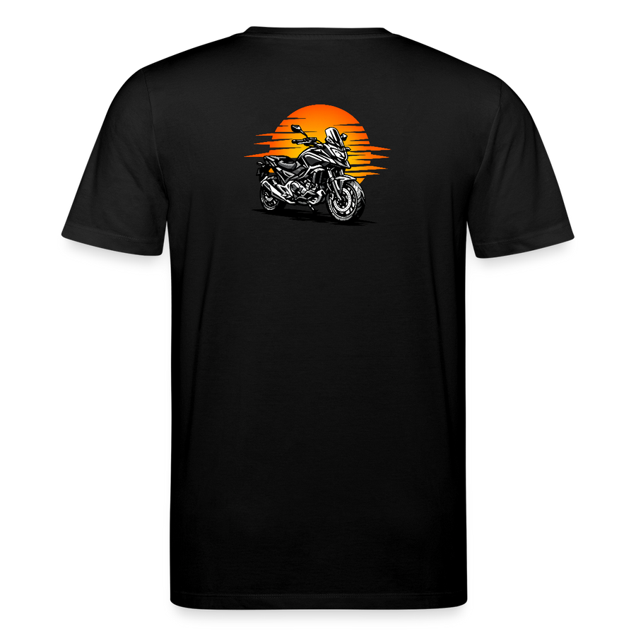 Honda nc 700 [T-Shirt] - Sunset Split - Back Print