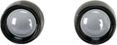 Harley-Davidson Sportster S [Kuryakyn]-deep-drawn decorative rings with glass for bullet indicators-1