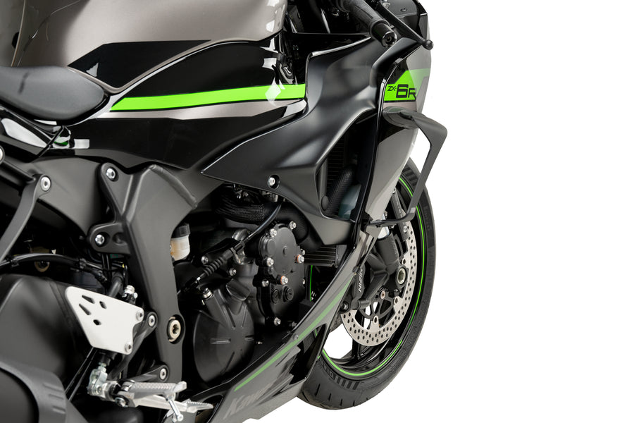 KAWASAKI ZX-6R NINJA [2025] – Race Side Spoiler – Matte Black