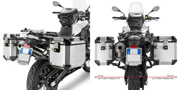 BMW F 800 GS [2008-2017] - Pannier rack for Trekker Outback
