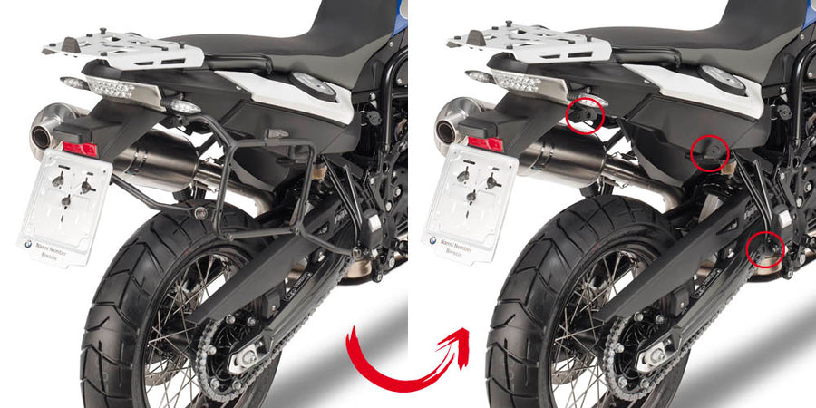 BMW F 700 GS [2013-2017] - Quick release side case holder