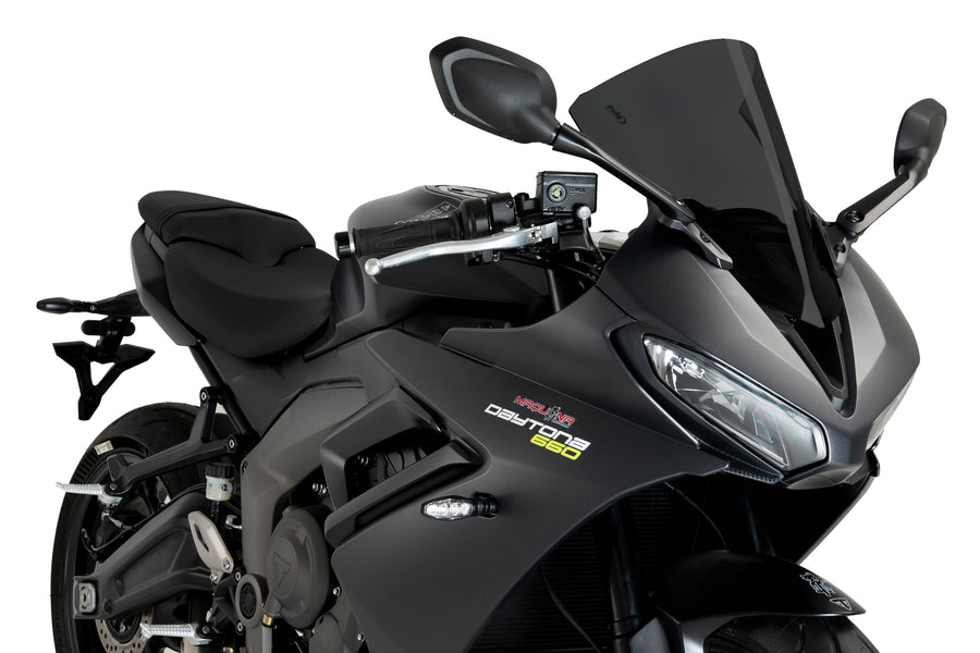 TRIUMPH DAYTONA 660 [2025] – R-Racer screen – heavily tinted