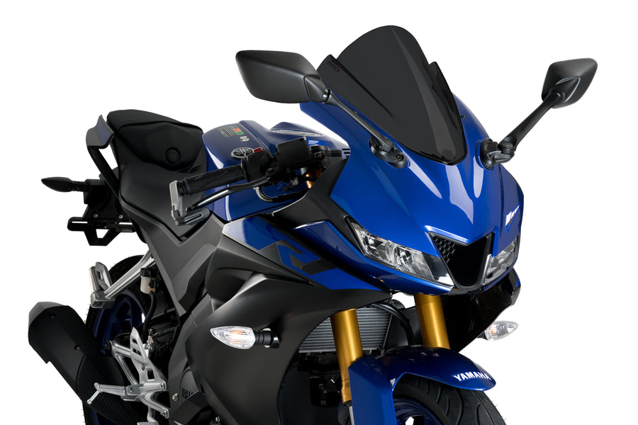 YAMAHA YZF-R 125 [2022] – Z-Racing screen – heavily tinted