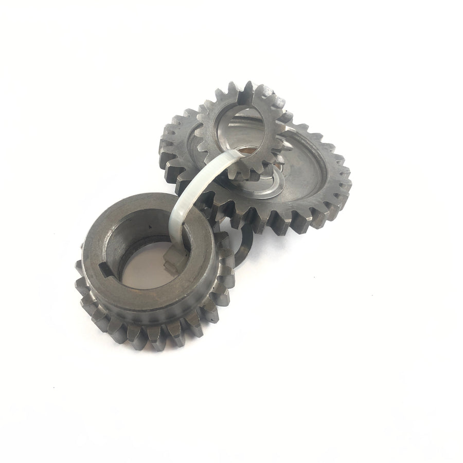 Kawasaki KLR 250 KL 250 D [1985] - Gears auxiliary transmission
