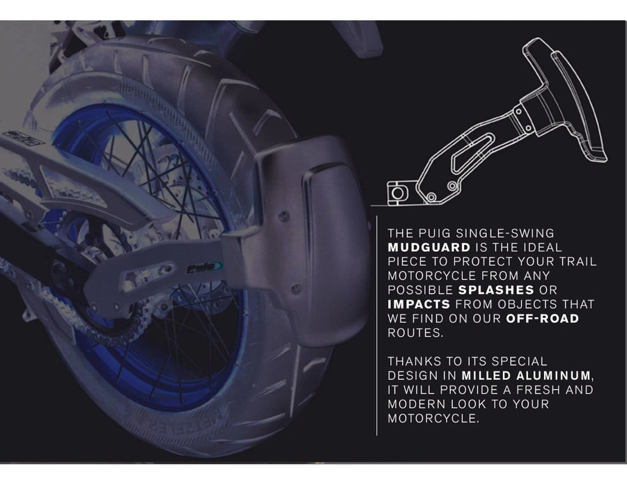 BMW F 750 GS [2024] – Single Swingarm Fender – Matt Black