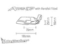 fantic caballero 125 [BARKBUSTERS] – AERO-GP lever protector-4