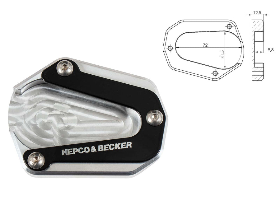 Triumph Tiger 900 Rally Pro [2024-2025] - side stand plate