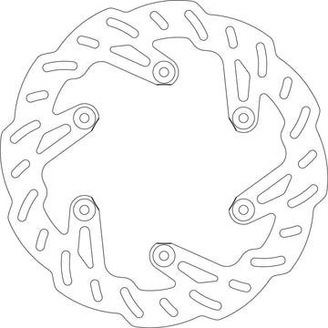 YAMAHA WR 426 F [2001-2002] - Rear brake disc