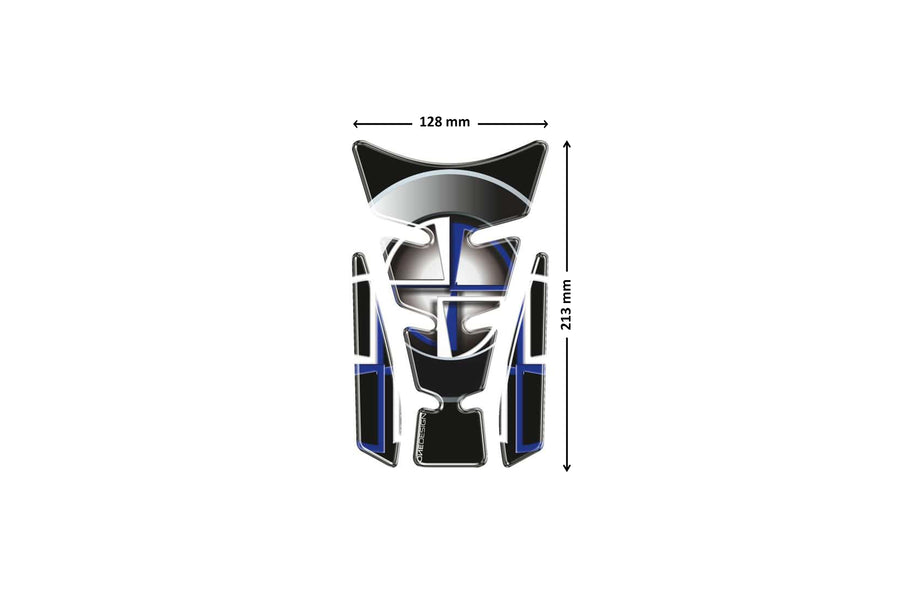 HONDA CBR 600 RR ABS [2012] – Wings tank protector – silver