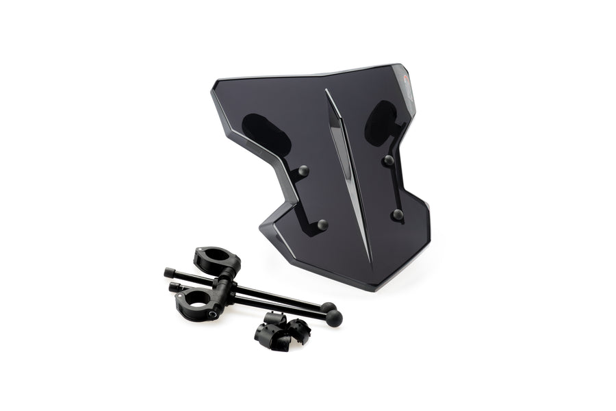 VOGE 500R [2025] – Flanker Visor Fairing Screen – Black