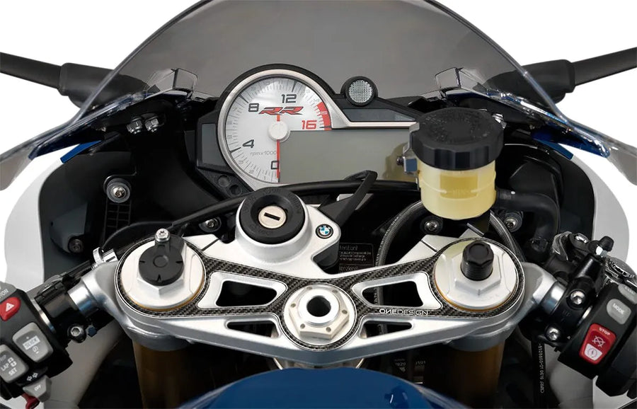 BMW S 1000 RR [ONEDESIGN] – triple clamp protection pad front view