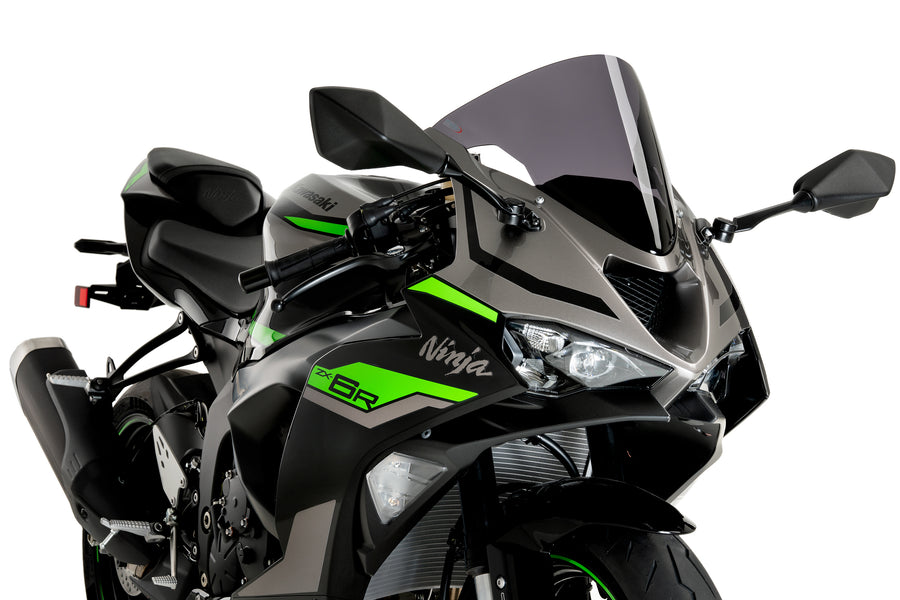 KAWASAKI ZX-6R NINJA [2025] – R-Racer Screen – Black