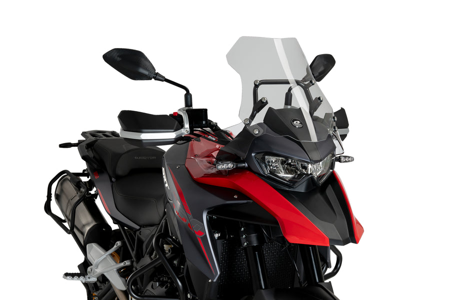 QJ SRT 700X ON ROAD [2025] – Wind Deflector Extended – Black