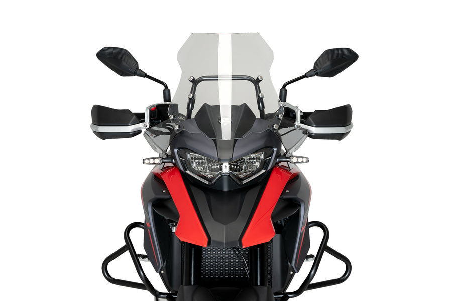 QJ SRT 700X ON ROAD [2025] – Wind deflector extended – transparent