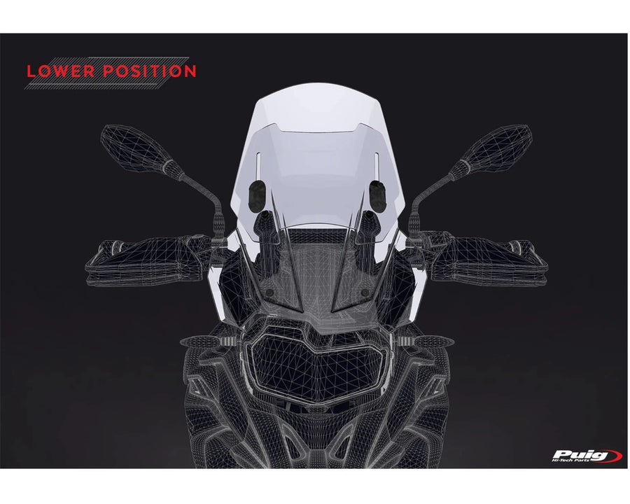 BMW F 800 GS [2025] – Adjustable screen – Transparent
