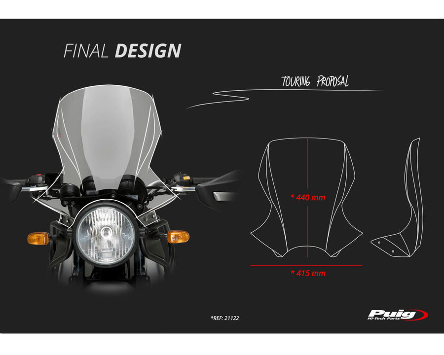 ROYAL ENFIELD HIMALAYAN 410 [2023] – Touring Screen – Transparent