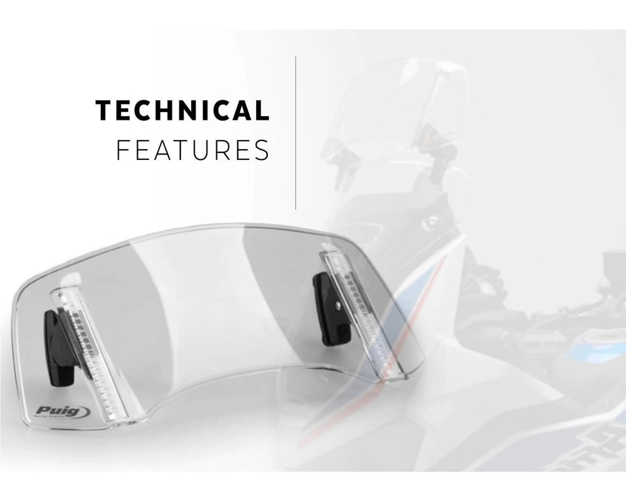KTM 890 SMT [2025] – Spoiler Screen 2.0 Clip-on – Transparent