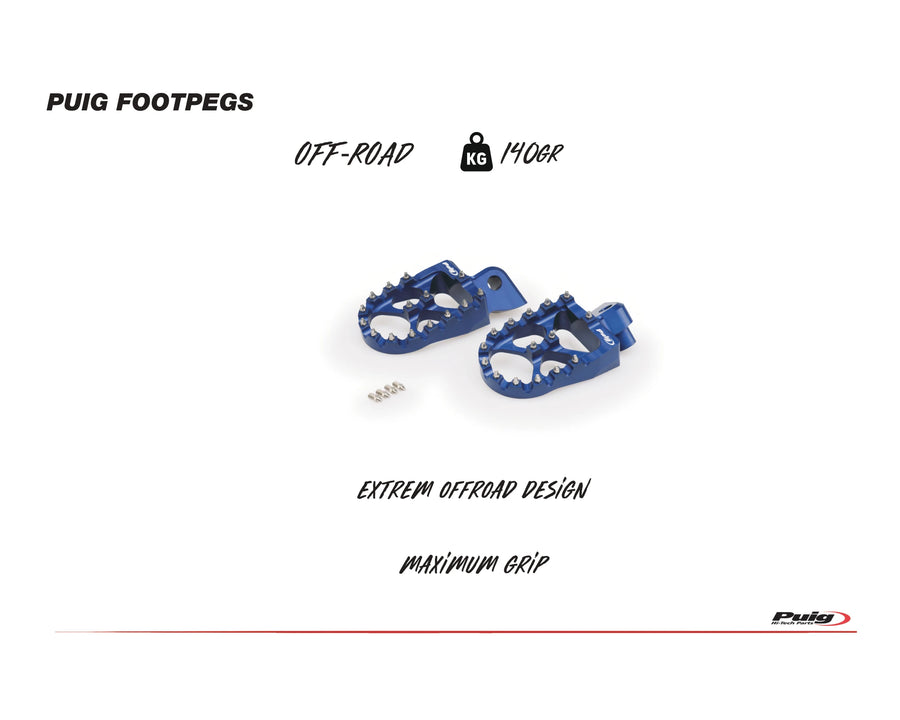 KTM RC 390 [2025] – R-Fighter footrests – silver