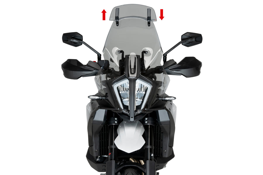 KTM 890 SMT [2025] – touring screen with spoiler screen – transparent