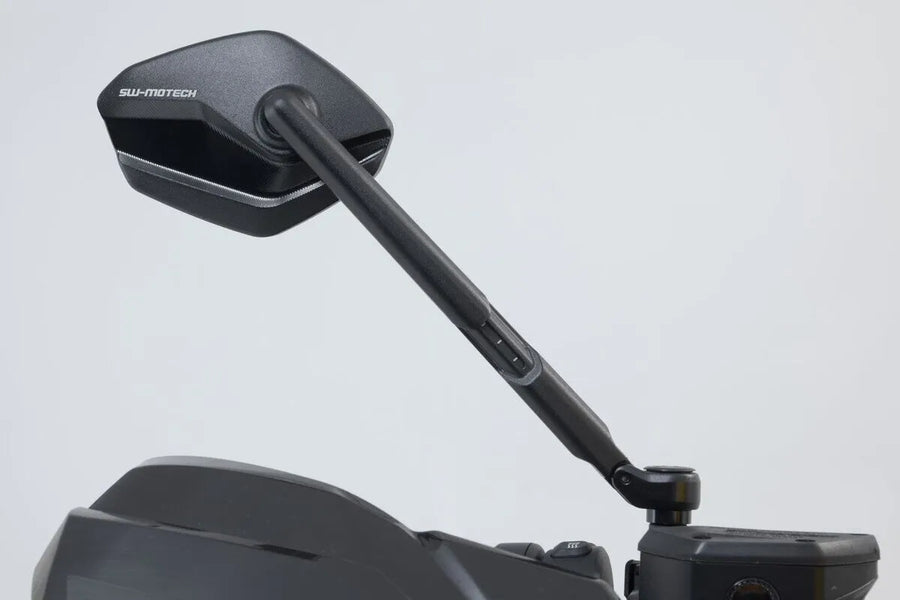 bmw f 650 gs twin [SW-MOTECH] – sports mirror set, long mirror arm