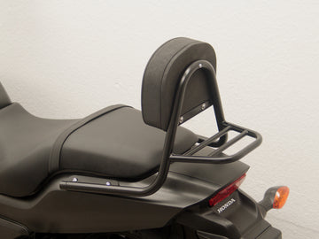 Honda CTX 700 N [2014-2016] - Sissy bar made of pipe with pillows and luggage rack, black