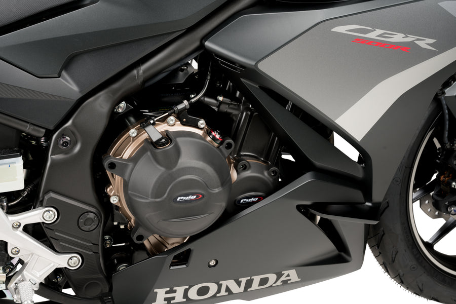 HONDA CBR 500 R [2024] – Engine guards Track for Championship – Black