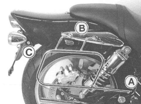 Suzuki VZ 1600 Marauder [2004-2005] - Pack pocket holder