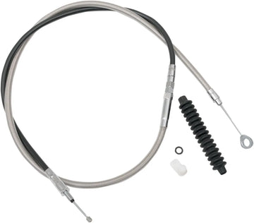 harley davidson fxwg [DRAG SPECIALTIES] - Highly efficient braided stainless steel clutch cable