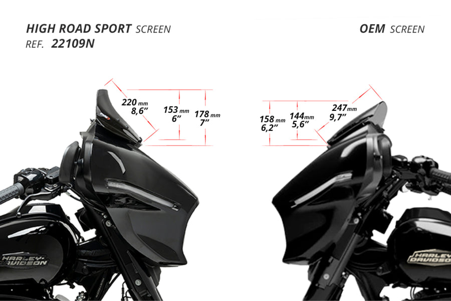 HARLEY DAVIDSON STREET GLIDE FLHX [2025] – High-Road Sport – Heavily tinted