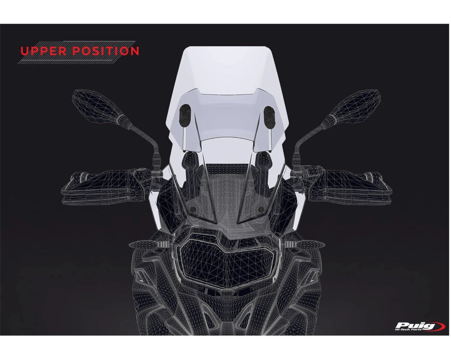 BMW F 750 GS [2024] – Adjustable windshield – Tinted