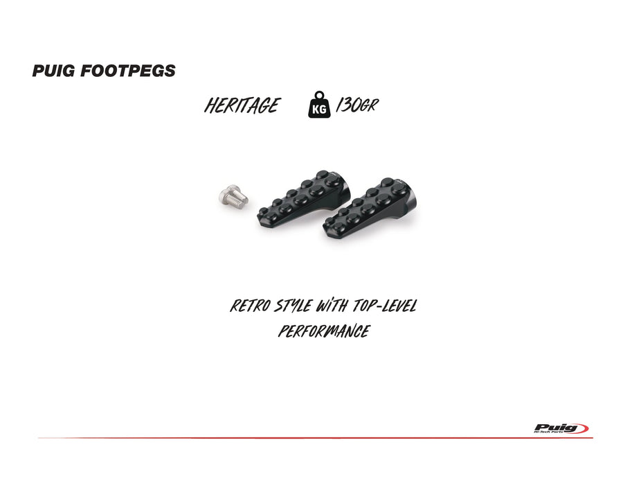 KTM RC 390 [2025] – R-Fighter footrests – silver